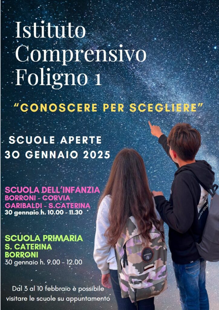 Scuola Aperta 30 01 2025